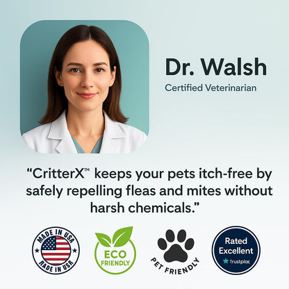 CritterX™ 2025 Advanced Pest Repeller - Eliminate Pests Permanently