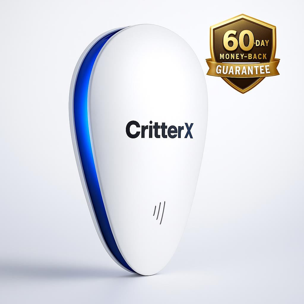 CritterX™ 2025 Advanced Pest Repeller - Eliminate Pests Permanently